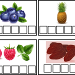 Frukt och bär stavningskort - bild 5