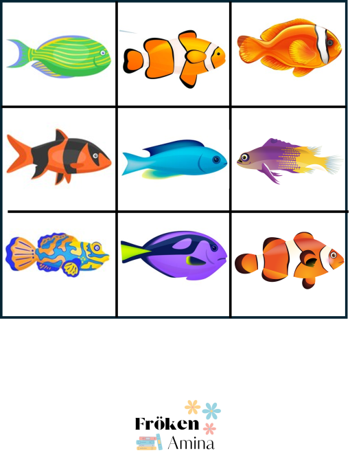 Förstoringsbilder fiskar