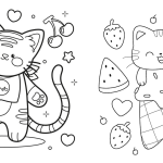 Målarbok – katter - bild 4