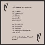 Välkomstskyltar - bild 2