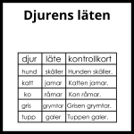 Djurens läten - bild 1