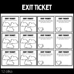 Exit tickets – 12 stycken olika – 1 – Stora paketet - bild 3