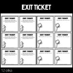 Exit tickets – 12 stycken olika – 1 – Stora paketet - bild 4