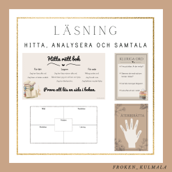 Läsning - hitta, analysera och samtala