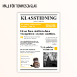 Mall för tidningsomslag - bild 1