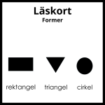 Läskort – former - bild 1