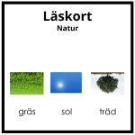 Läskort – natur - bild 1