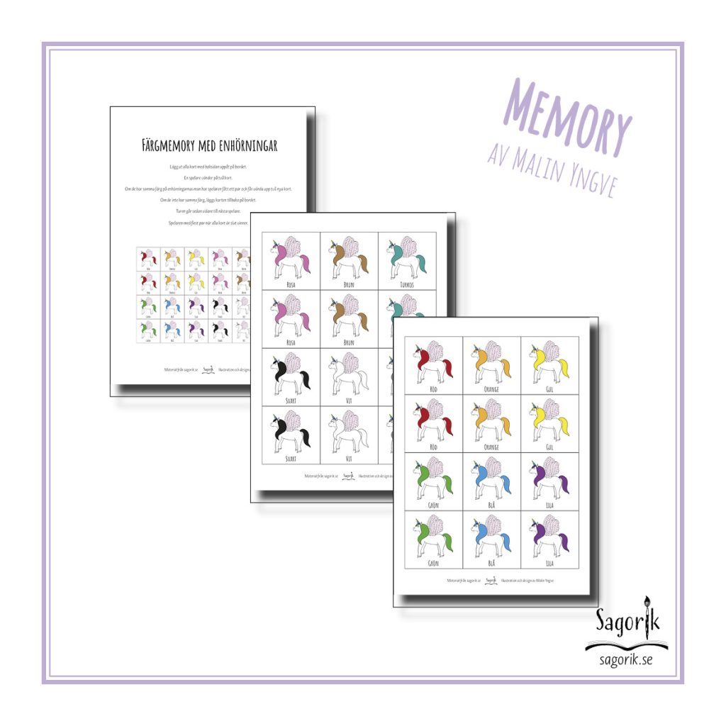 Memory Enhörningar
