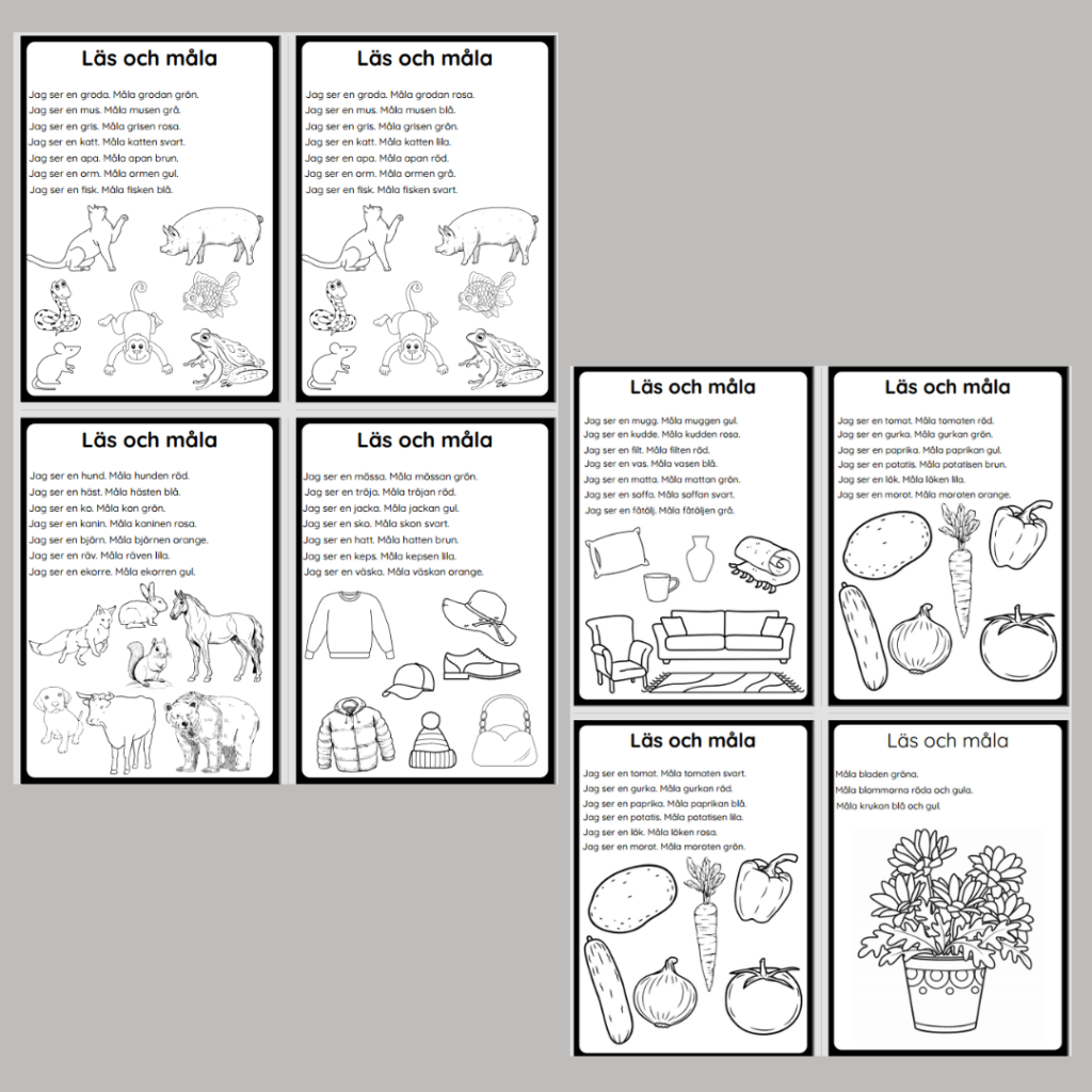 Läs och måla 4