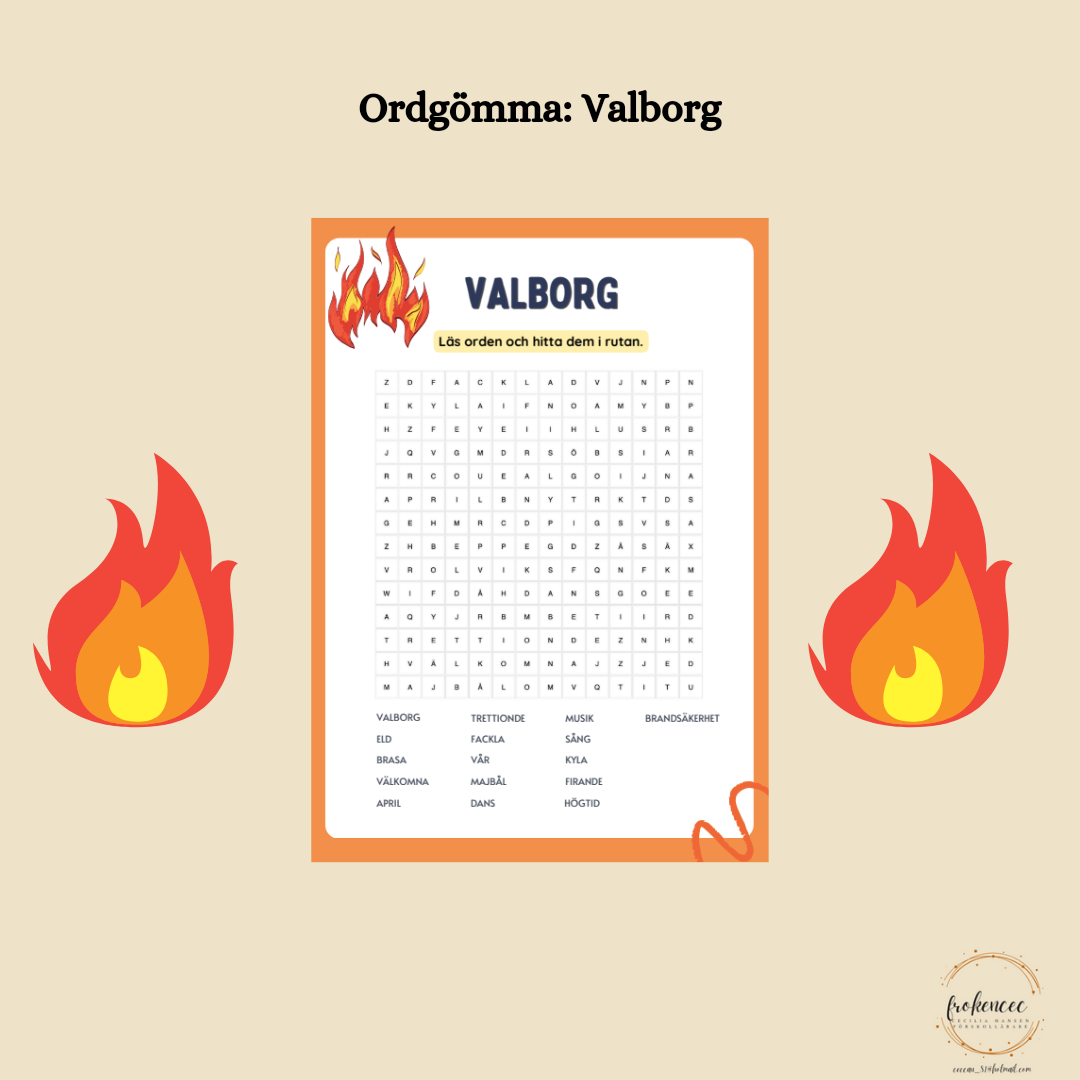 Ordgömma: Valborg