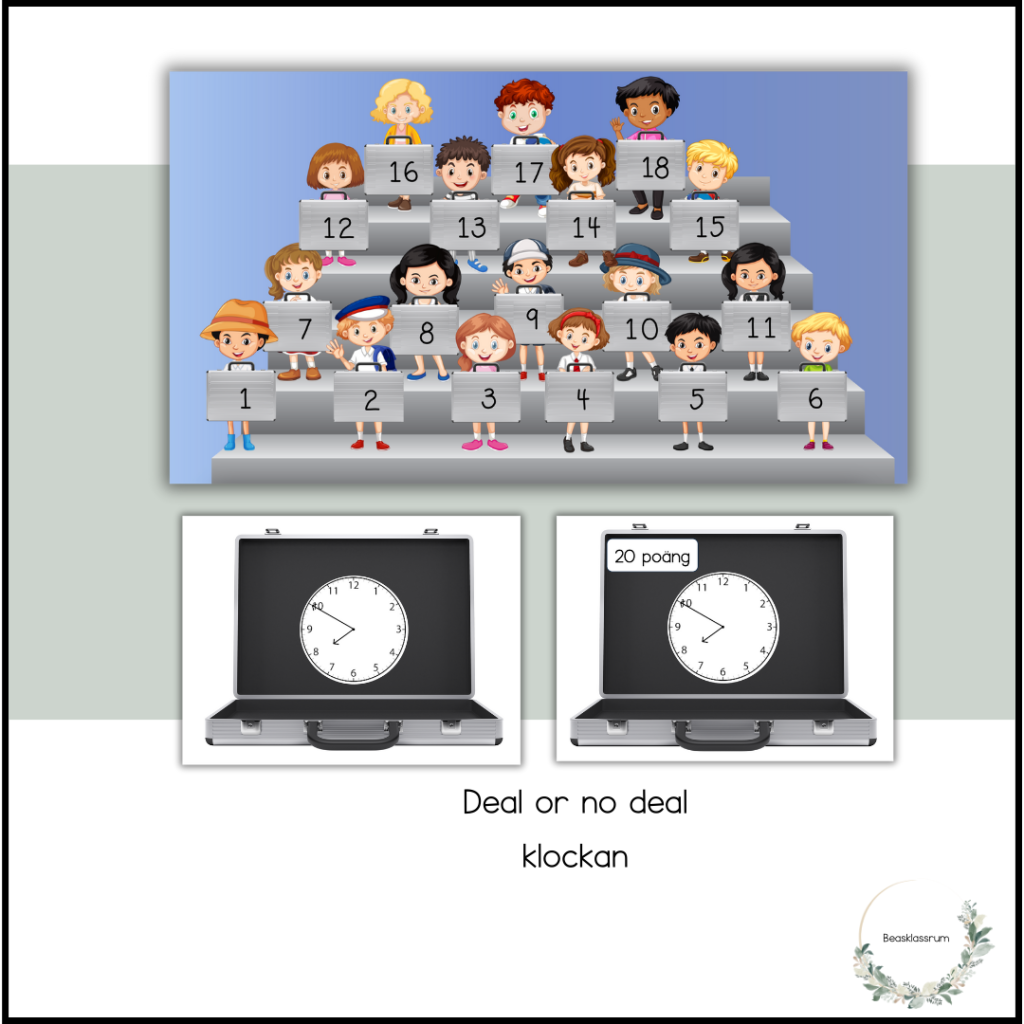 Deal or no deal – klockan