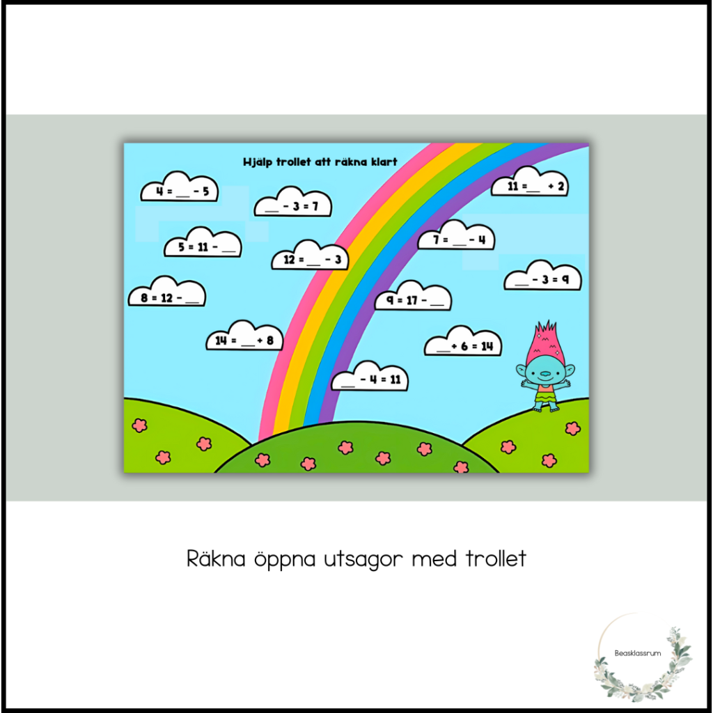 Räkna öppna utsagor med trollet