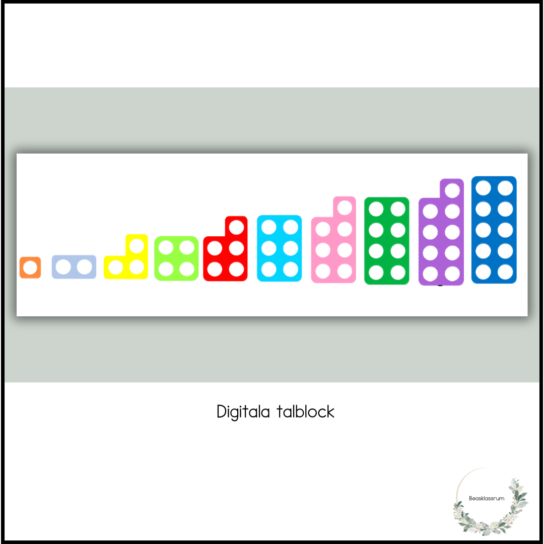 Digitala talblock