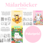 MÅLARBÖCKER (3ST) - bild 1