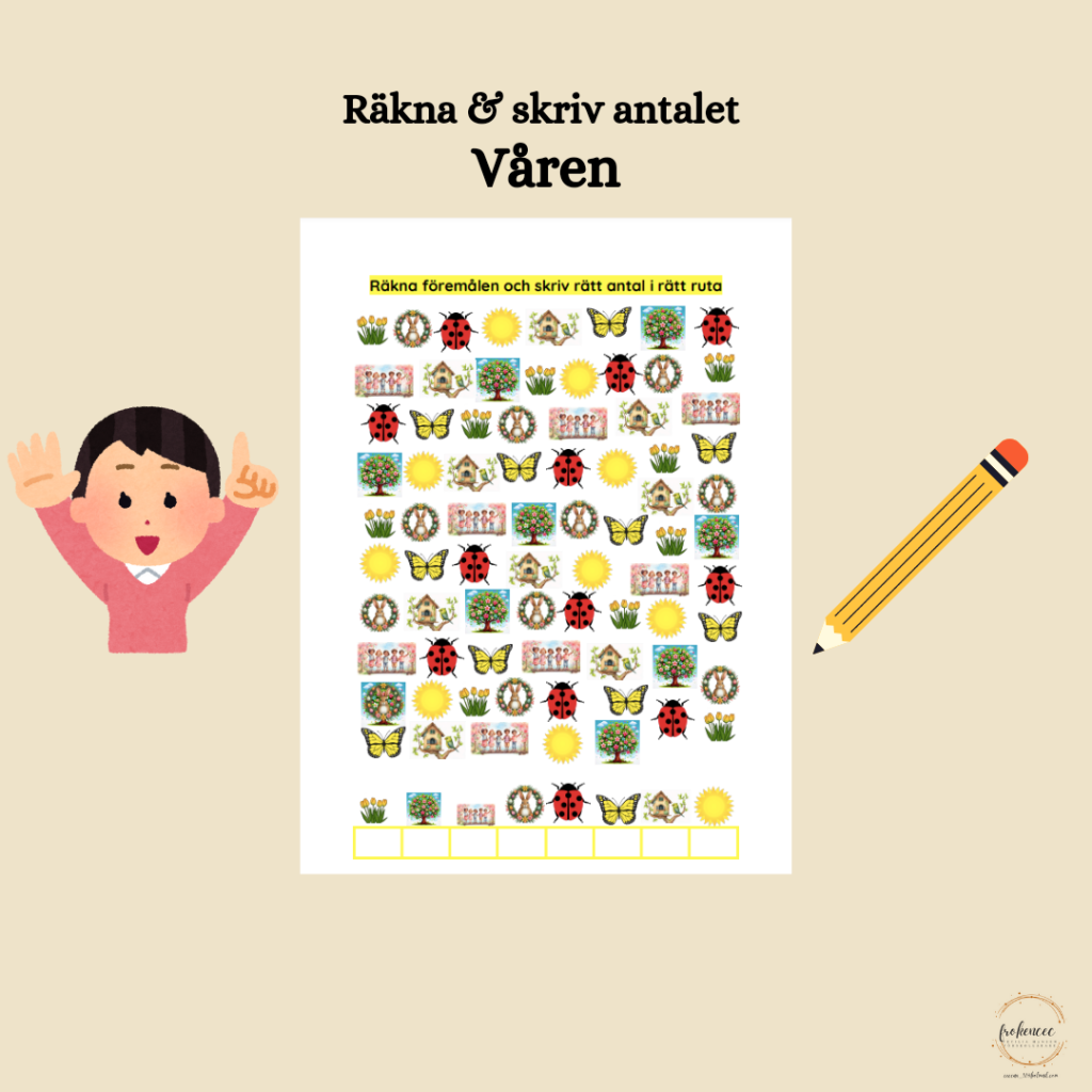 Räkna & skriv antalet