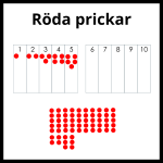 Röda prickar - bild 1