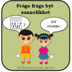 Fråga fråga byt – Sannolikhet - bild 1