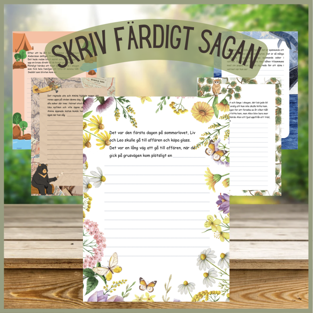Skriv färdigt sagan