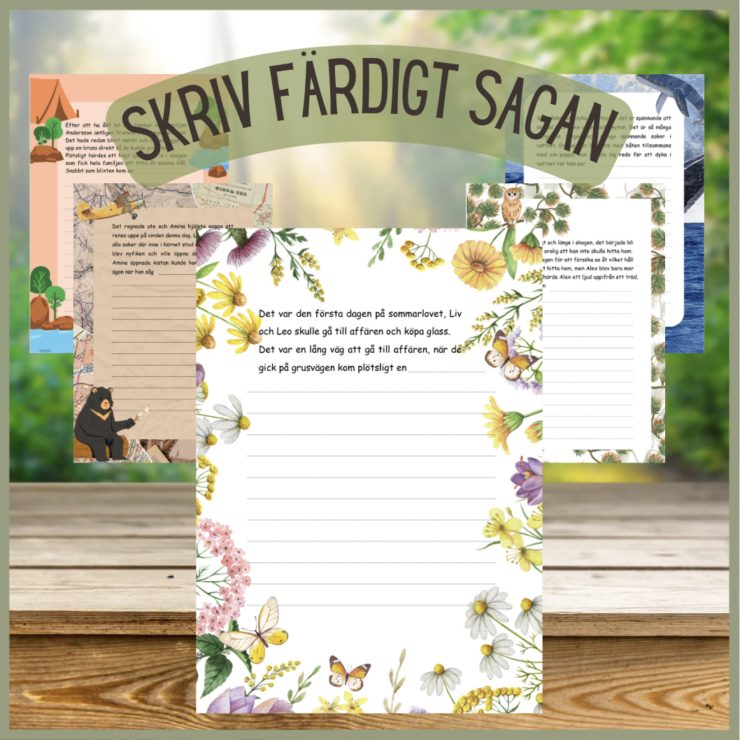 Skriv färdigt sagan