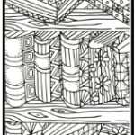 Bokmärken att färglägga - bild 15