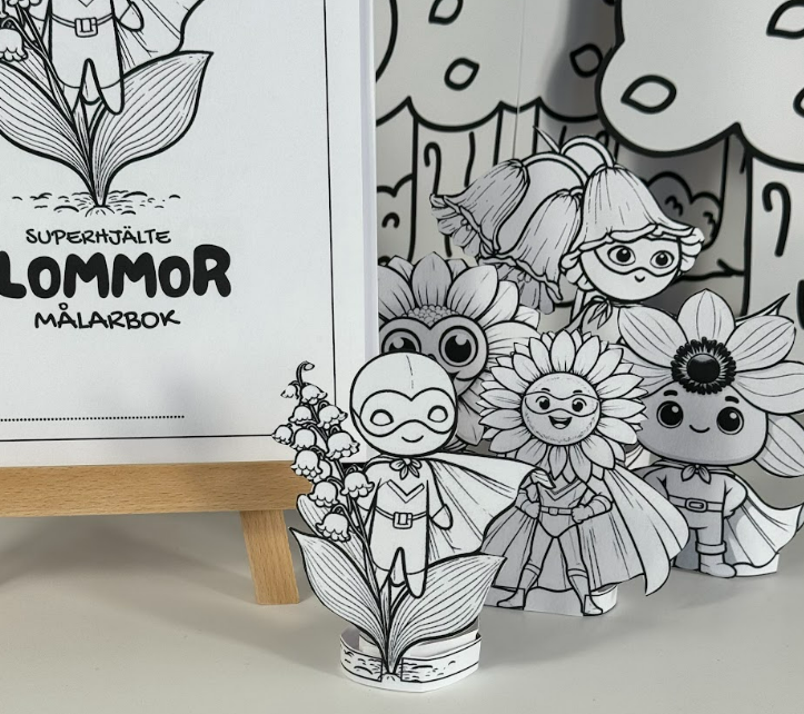 Blommor som superhjältar