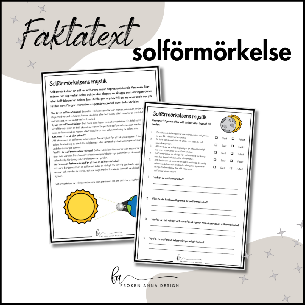 Faktatext solförmörkelse
