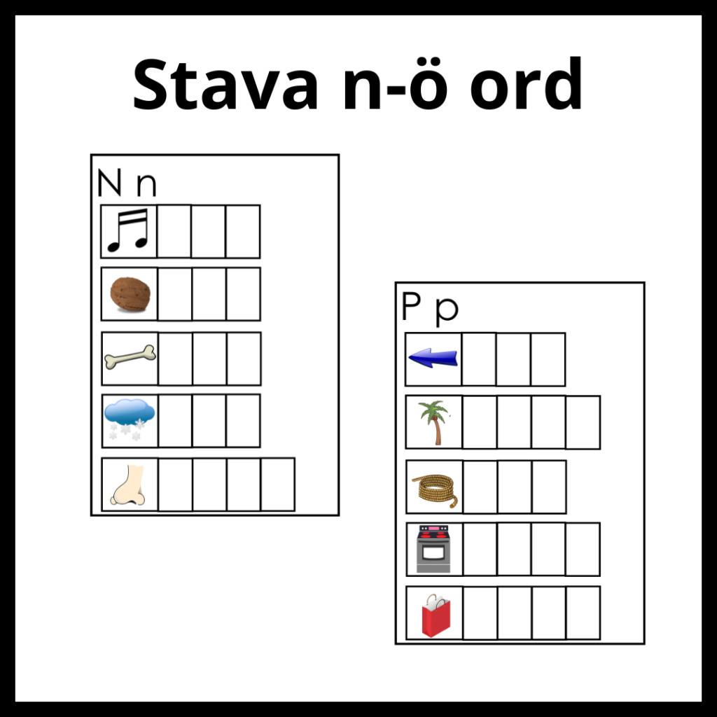 Stava n-ö ord