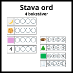 Stava ord, 4 bokstäver - bild 1