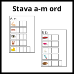 Stava a-m ord - bild 1