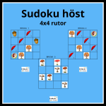 Sudoku höst 4×4 - bild 1