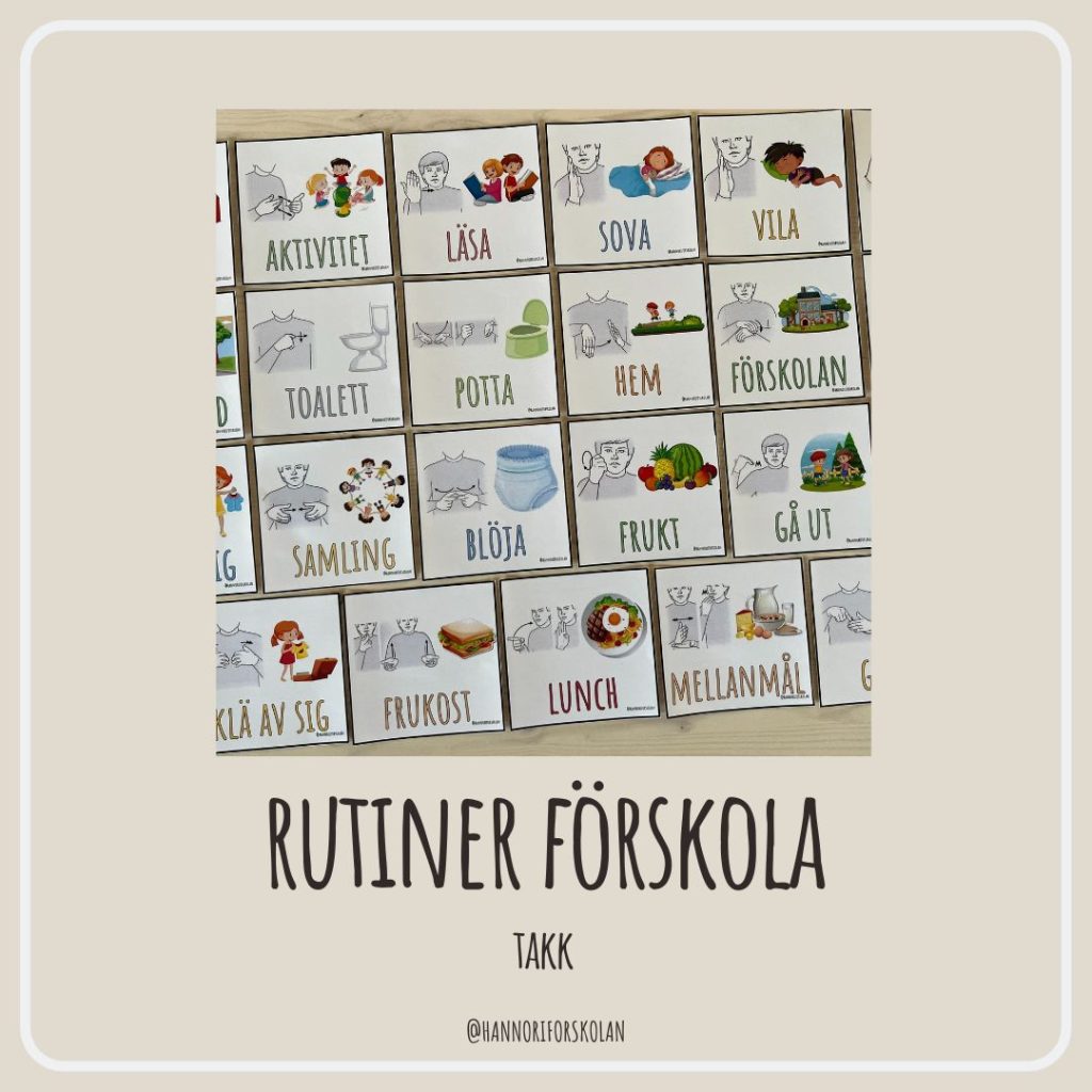 TAKK rutiner förskola