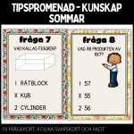 Tipspromenad – 10 st frågor – sommar – 1 - bild 5