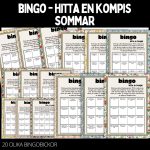 Bingobrickor – 20 st – sommar – 1 - bild 1