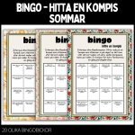Bingobrickor – 20 st – sommar – 1 - bild 2