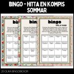 Bingobrickor – 20 st – sommar – 1 - bild 6