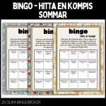 Bingobrickor – 20 st – sommar – 1 - bild 5