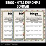 Bingobrickor – 20 st – sommar – 1 - bild 4