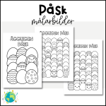 Äggligen Påsk – Målarbilder - bild 1