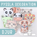 Pyssla djur- dekorationer - bild 1