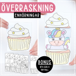 Öppningsbara pyssel- enhörningar - bild 1