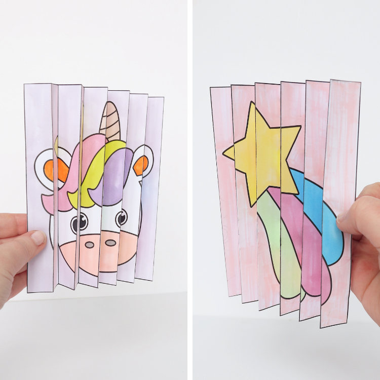 Magiska dragspel (agamograf)- enhörningar