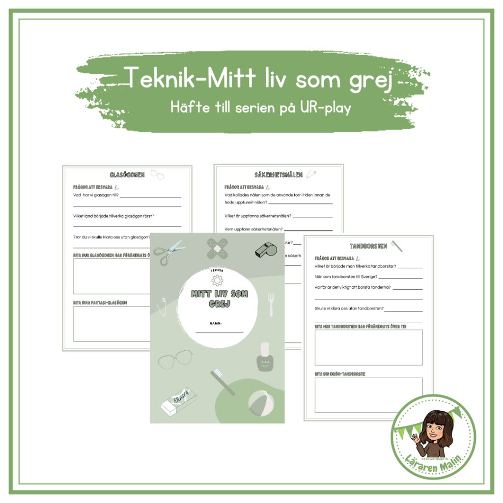 Teknik – mitt liv som grej (arbetshäfte)