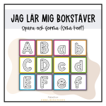 Jag lär mig bokstäver: spåra och forma (alfabetet) - bild 2