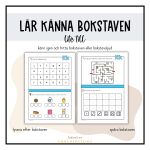 Jag lär mig bokstäver: bokstavsarbete (alfabetet) - bild 3