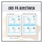 Jag lär mig bokstäver: bokstavsarbete (alfabetet) - bild 4