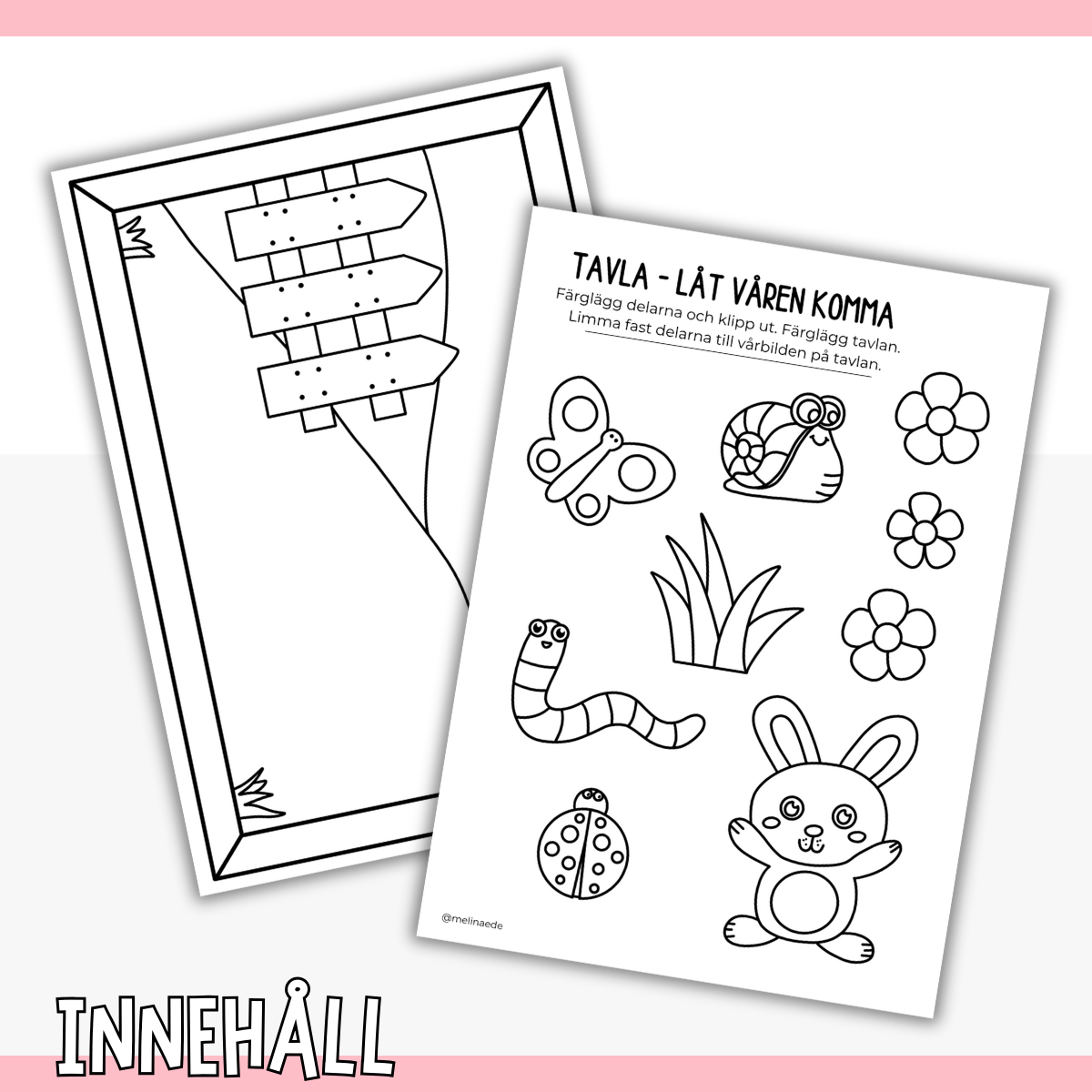 Vårpyssel- låt våren komma in