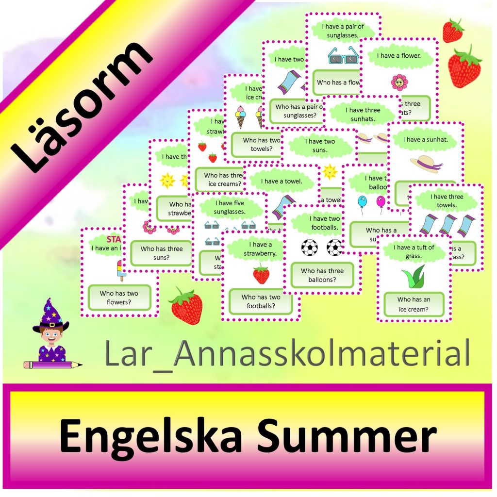 Läsorm Engelska Summer