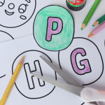 Pyssel- larv som namnskylt - bild 3