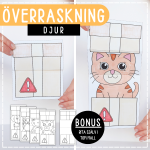 Öppningsbara pyssel- tema djur - bild 1