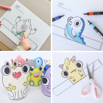 Pyssla monster- dekorationer - bild 2